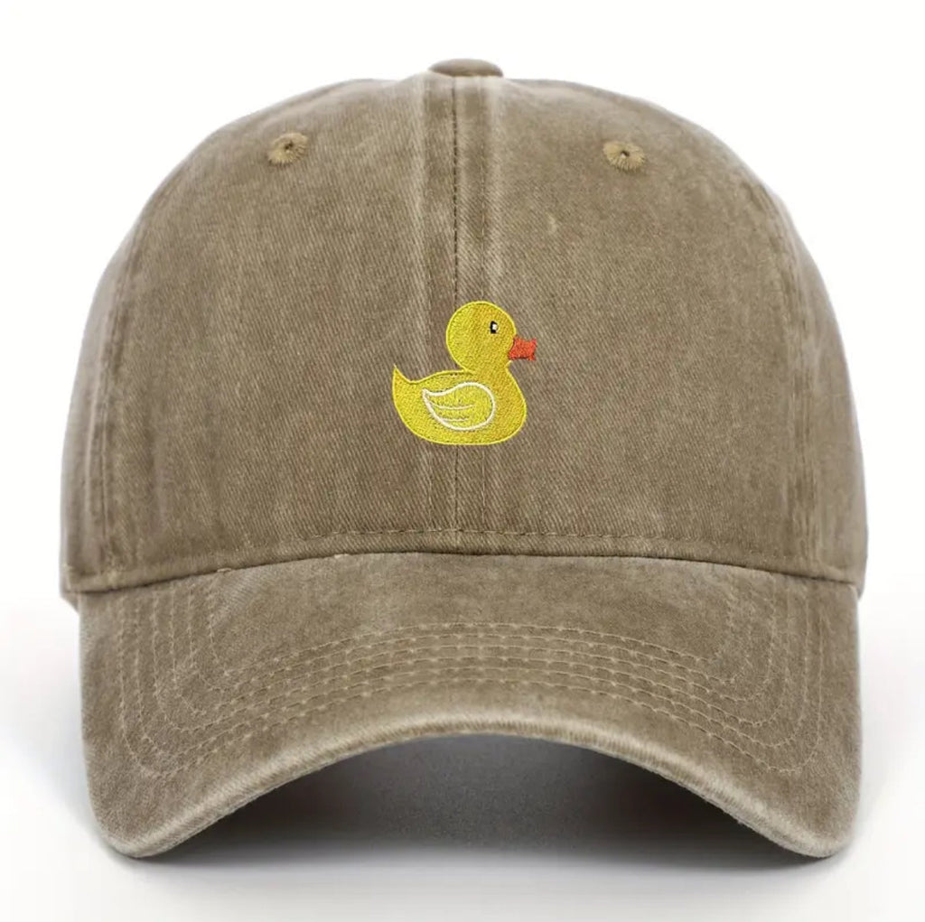casquette delavee canard jaune brode mrcol CAP DUK 090 34786636