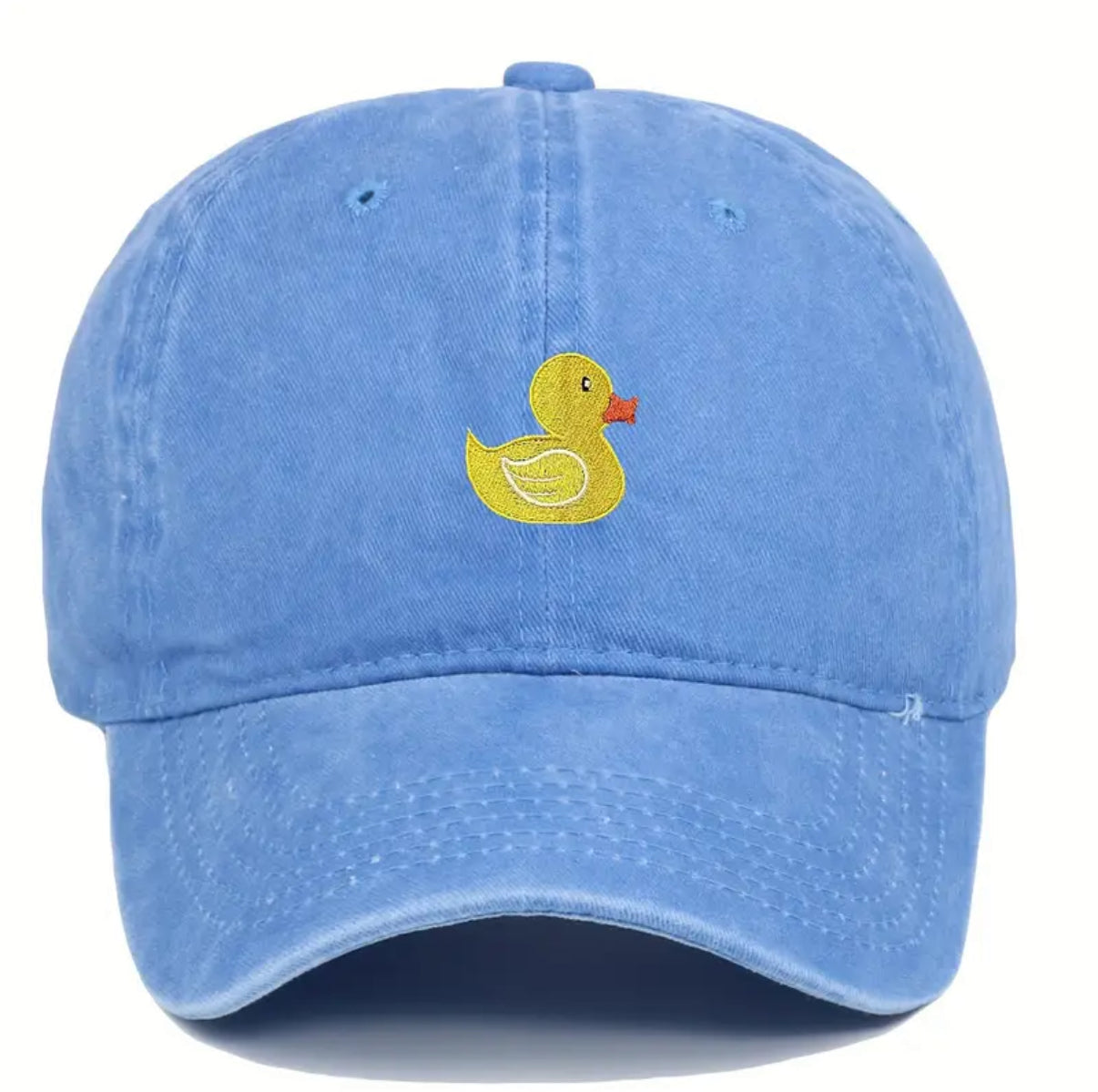 casquette delavee canard jaune brode mrcol CAP DUK 087 23620684