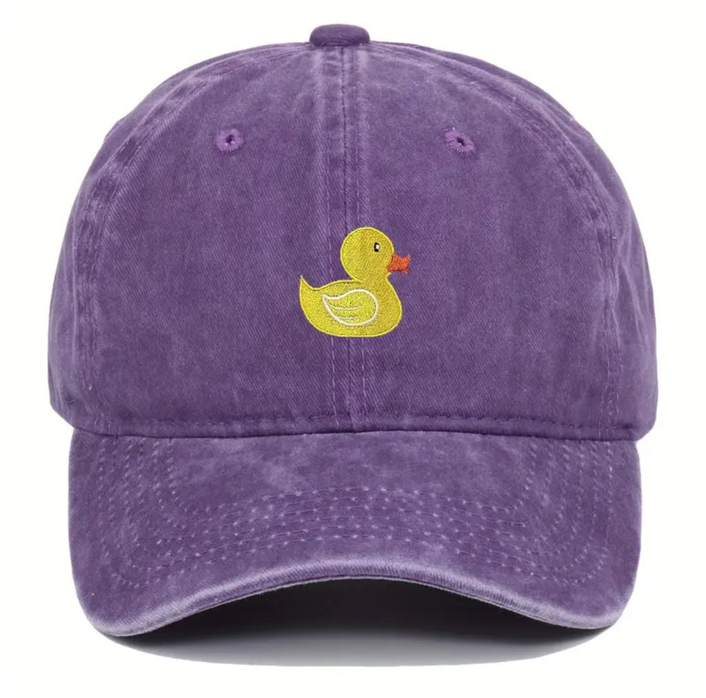 casquette delavee canard jaune brode mrcol CAP DUK 093 34884940
