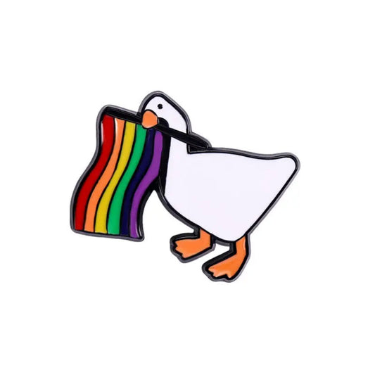 pins canard blanc drapeau lgbt cdb PIN DUK 139 67565132