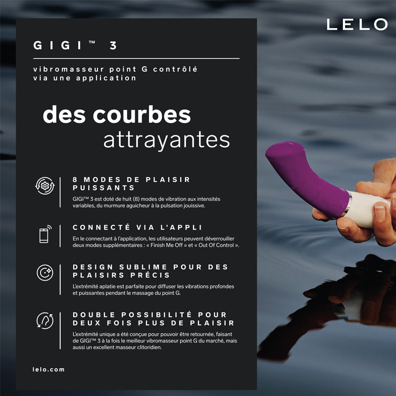 Image produit 3 : GIGI™ 3 – Vibromasseur connecté double stimulation
