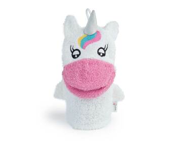 gant de toilette canard licorne isabelle laurier 16422 5420071704037