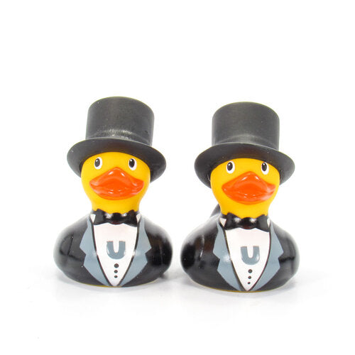 Mini Canard Groom & Groom Bud Duck CoinCaillerie