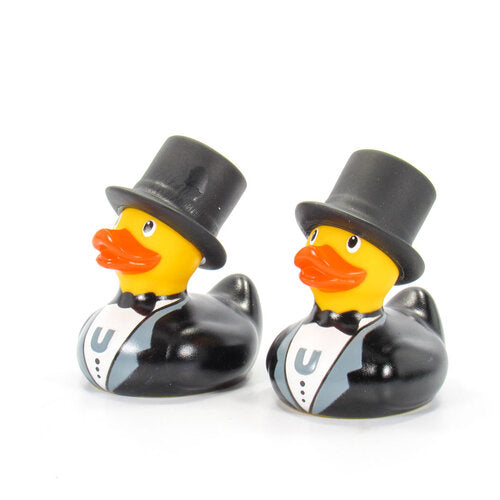 Mini Canard Groom & Groom Bud Duck CoinCaillerie