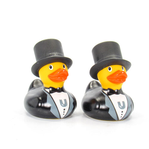 Mini Canard Groom & Groom Bud Duck CoinCaillerie