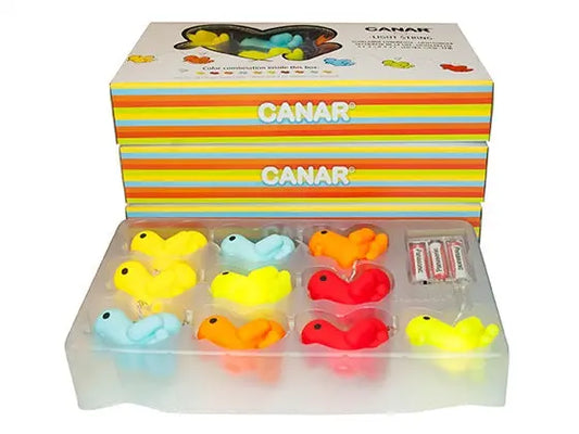 Guirlande Lumineuse Canard Multicolore Canar  CoinCaillerie