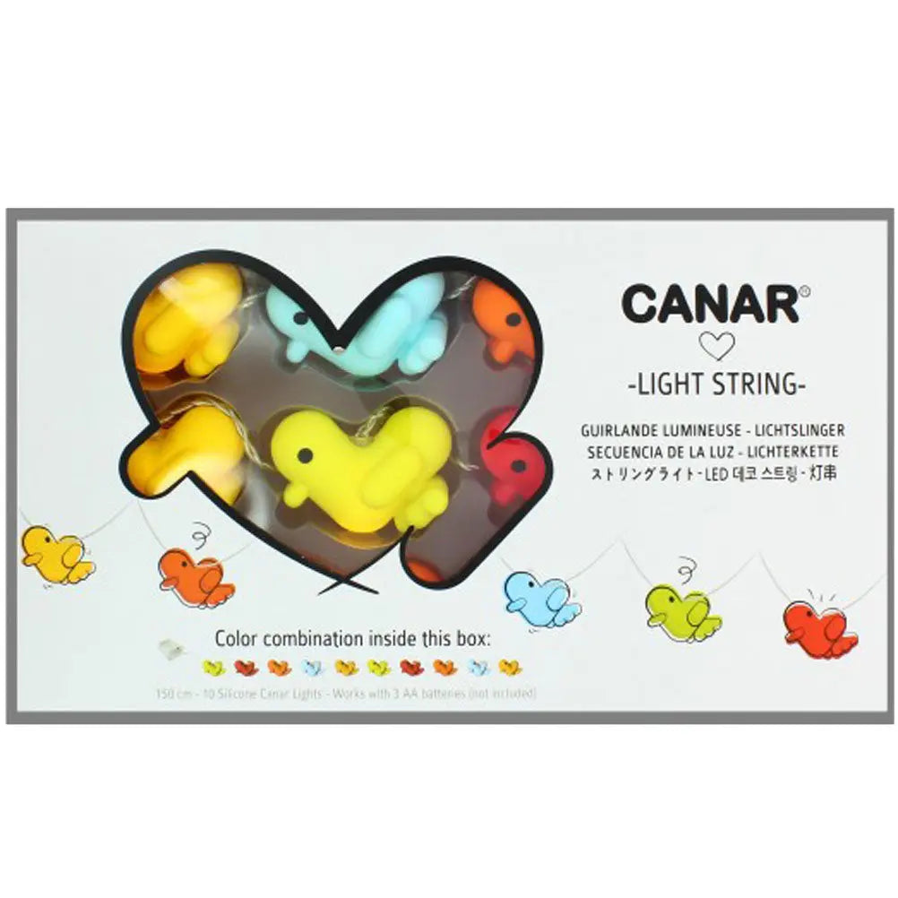 Guirlande Lumineuse Canard Multicolore Canar  CoinCaillerie