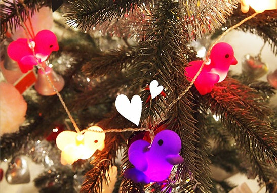 guirlande lumineuse canard girly canar 