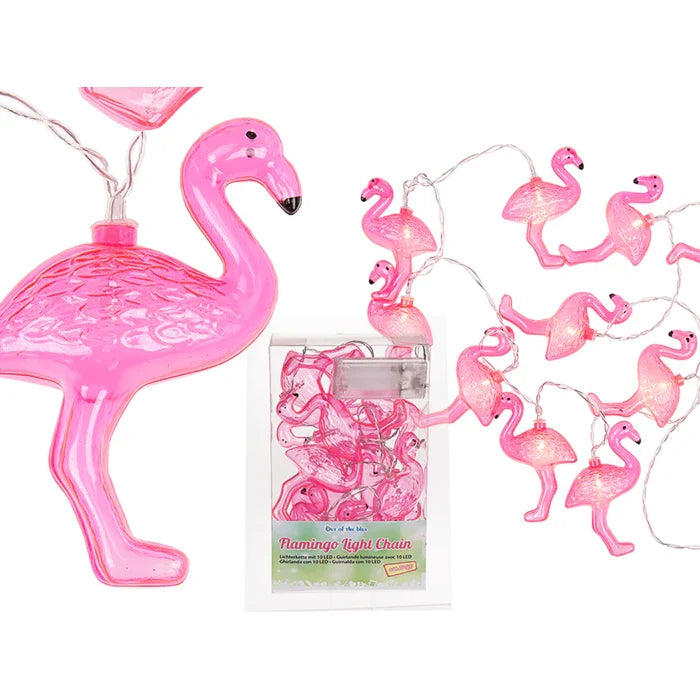 Guirlande Lumineuse Flamant Rose – vue 4