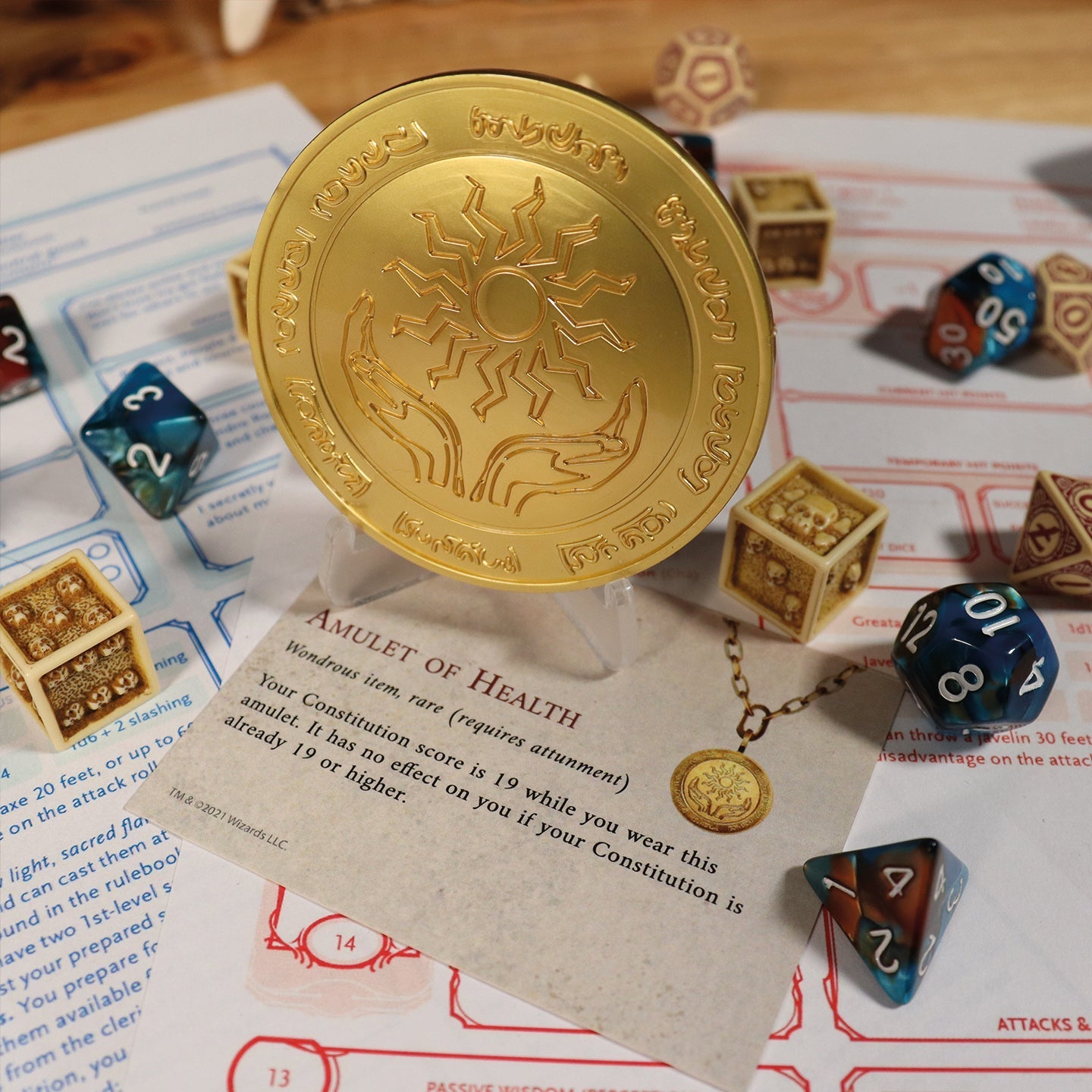 Médaillon collector Dungeons & Dragons - 24K Gold Plated Amulet of HealthMMédaillon collector Dungeons & Dragons - 24K Gold Plated Amulet of HealthéMédaillon collector Dungeons & Dragons - 24K Gold Plated Amulet of HealthdMédaillon collector Dungeons & Dragons - 24K Gold Plated Amulet of HealthaMédaillon collector Dungeons & Dragons - 24K Gold Plated Amulet of HealthiMédaillon collector Dungeons & Dragons - 24K Gold Plated Amulet of HealthlMédaillon collector Dungeons & Dragons - 24K Gold Plated Amulet of H