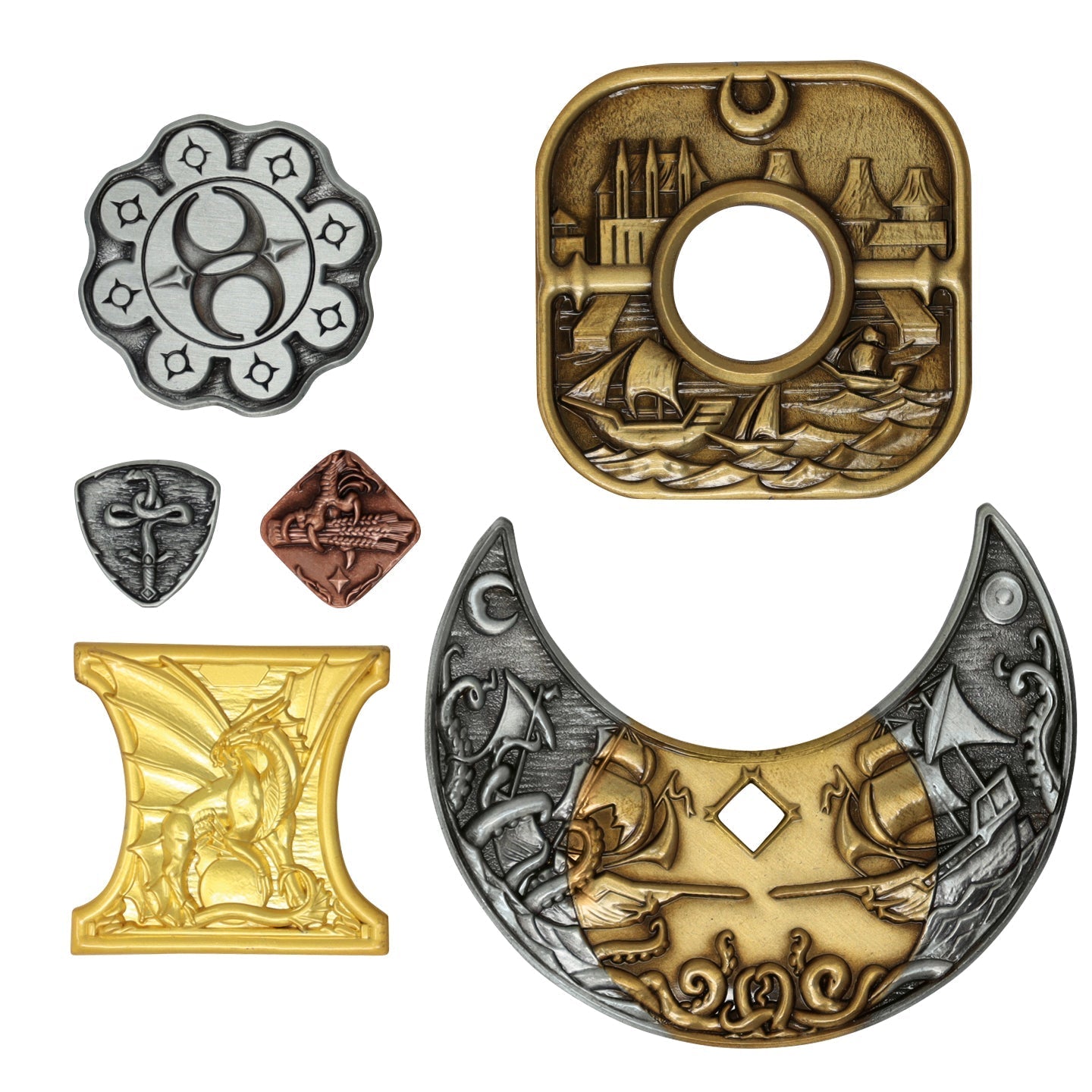 Set de pièces collector Dungeons & Dragons - Waterdeep