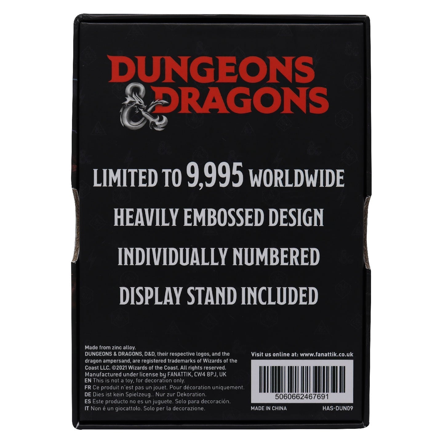 Lingot collector Dungeons & Dragons - Monster Manual