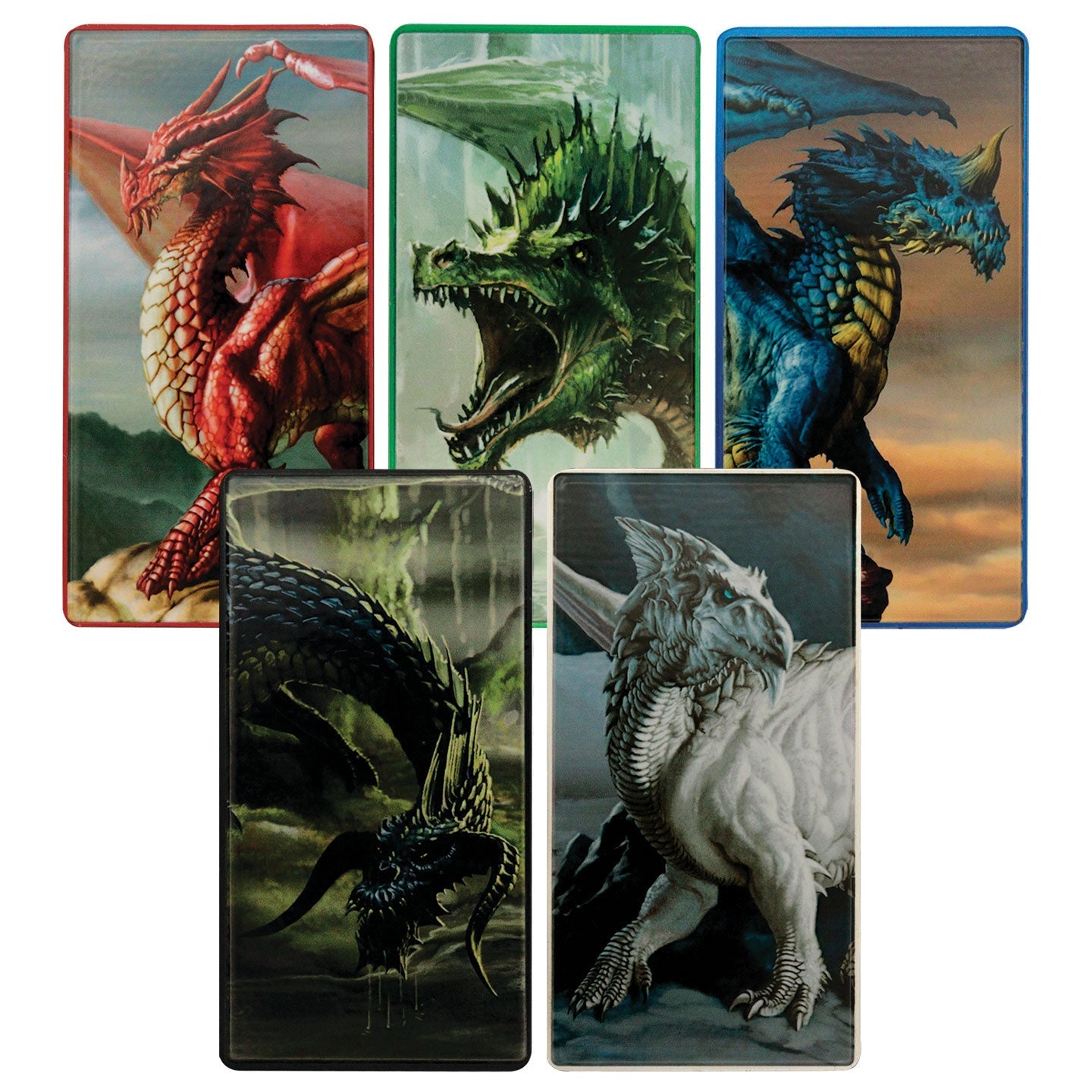 Set de lingots collector Dungeons & Dragons - Chromatic Dragons