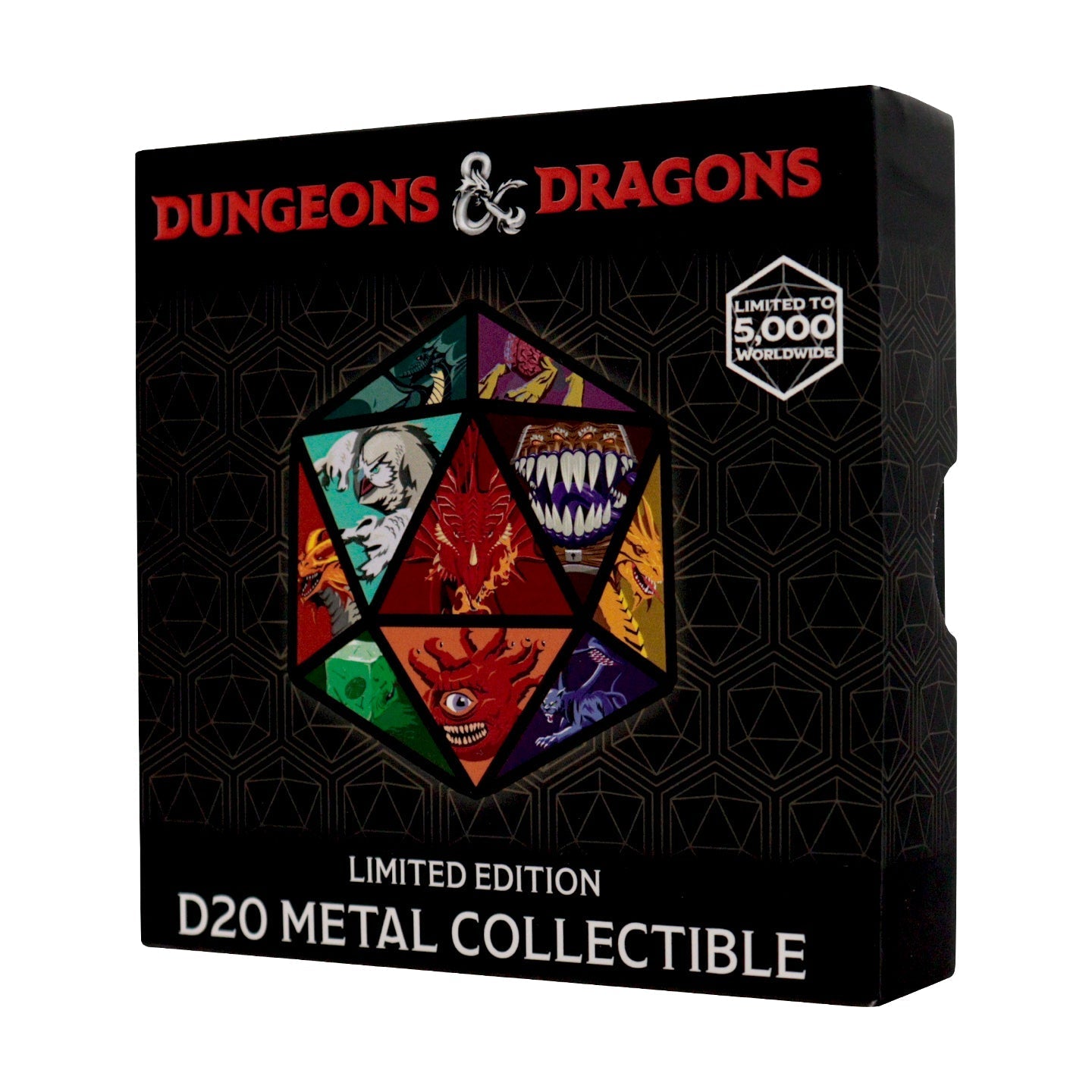 Médaillon collector Dungeons & Dragons - D20