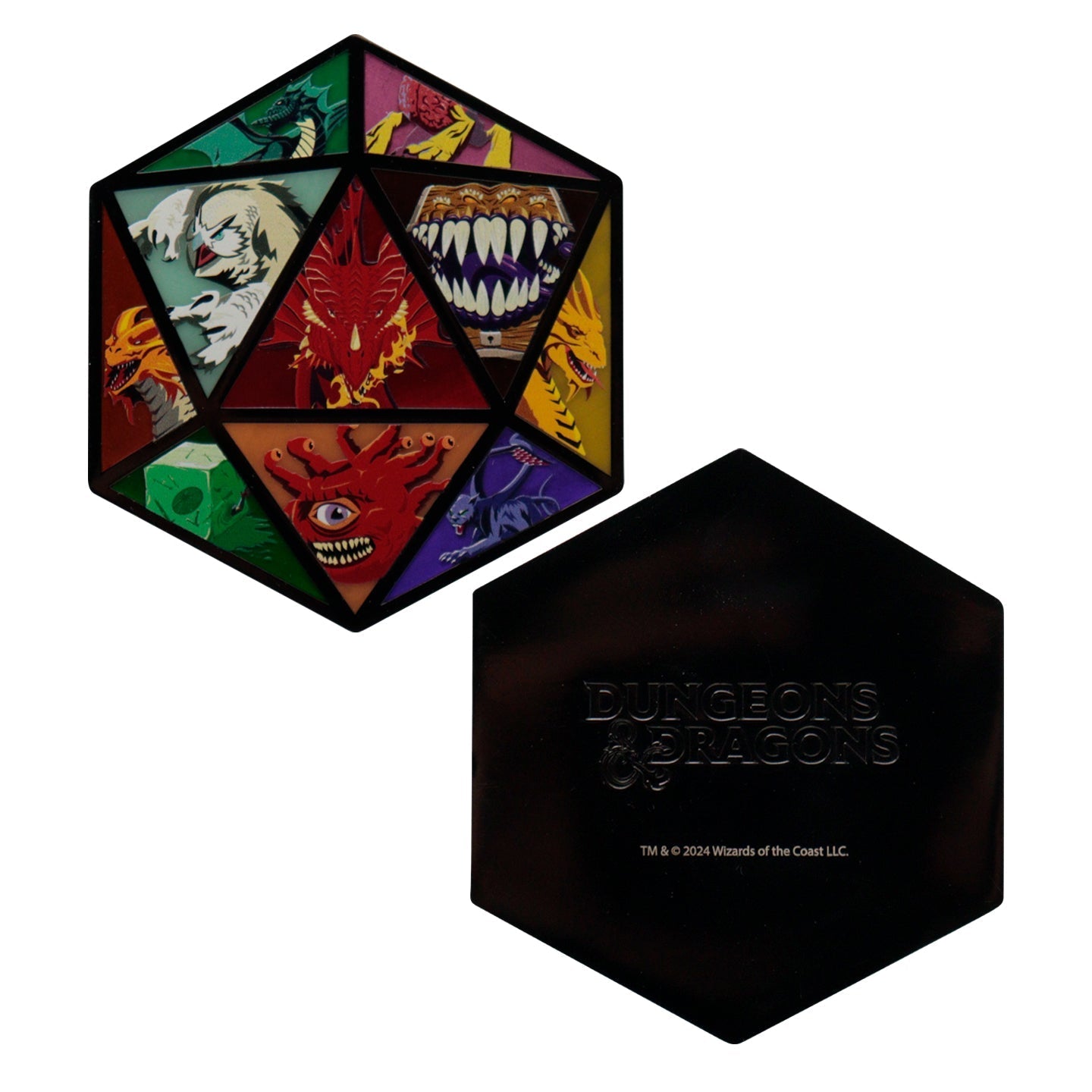 Médaillon collector Dungeons & Dragons - D20