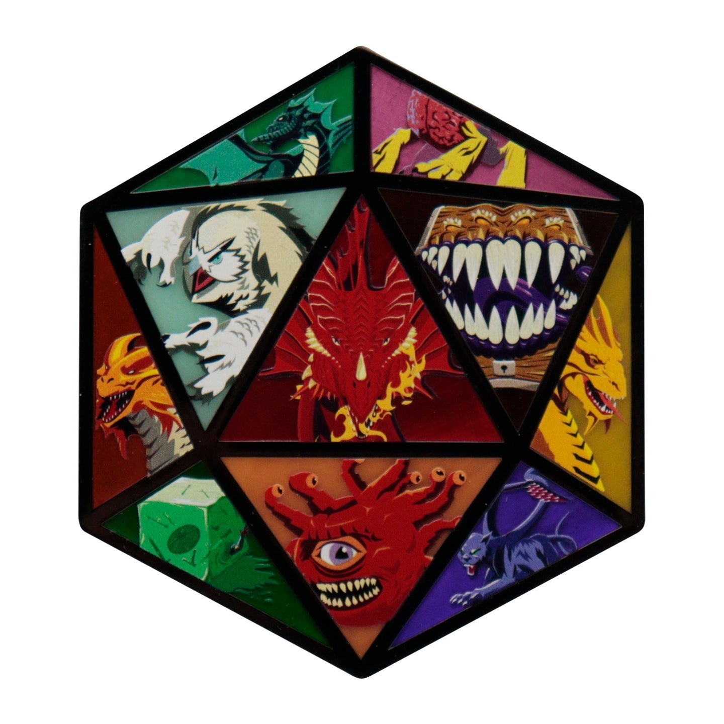 Médaillon collector Dungeons & Dragons - D20