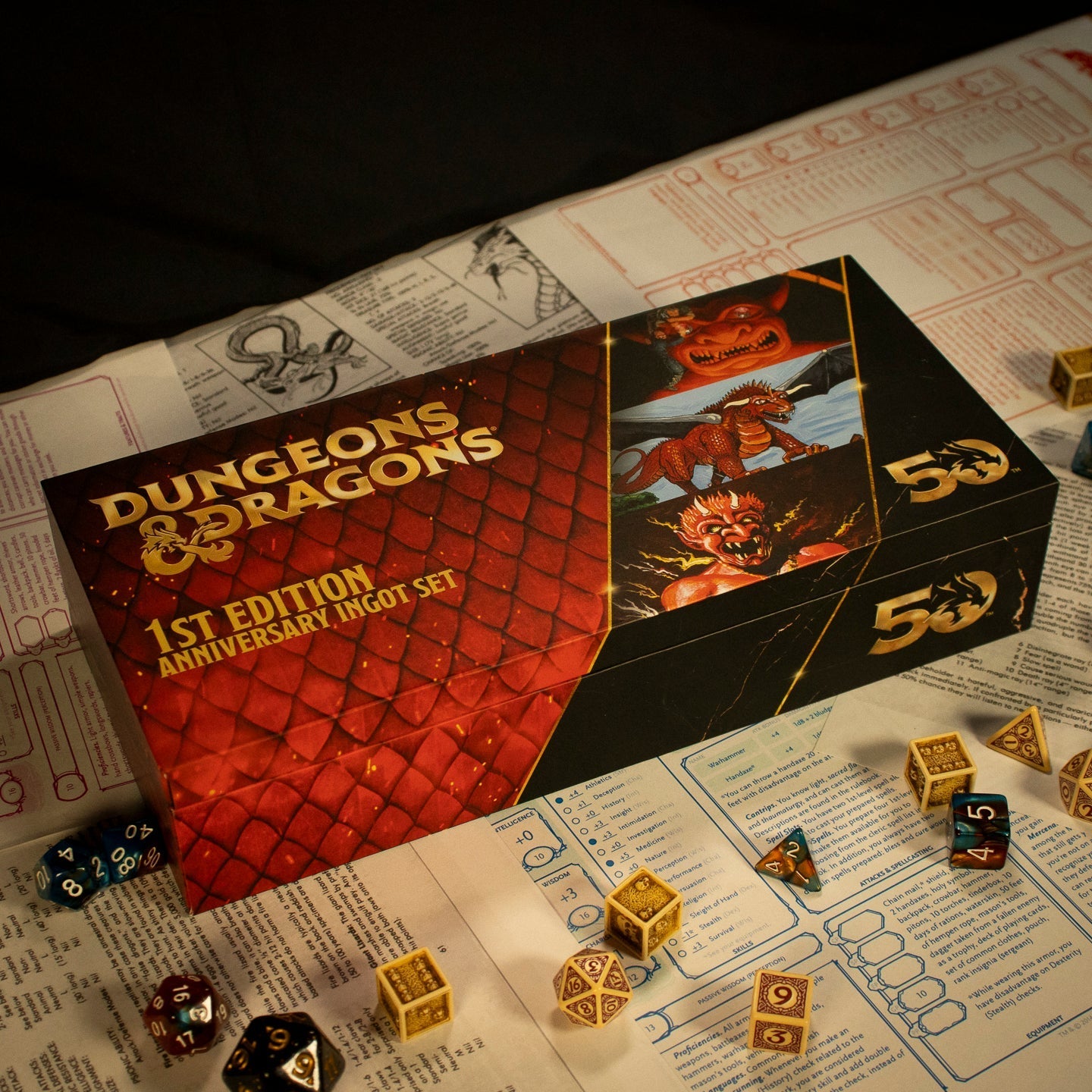 Set de lingots collector Dungeons & Dragons - 50th Anniversary 1st Edition Book CoverSSet de lingots collector Dungeons & Dragons - 50th Anniversary 1st Edition Book CovereSet de lingots collector Dungeons & Dragons - 50th Anniversary 1st Edition Book CovertSet de lingots collector Dungeons & Dragons - 50th Anniversary 1st Edition Book Cover Set de lingots collector Dungeons & Dragons - 50th Anniversary 1st Edition Book CoverdSet de lingots collector Dungeons & Dragons - 50th Anniversary 1st Edition Book Co