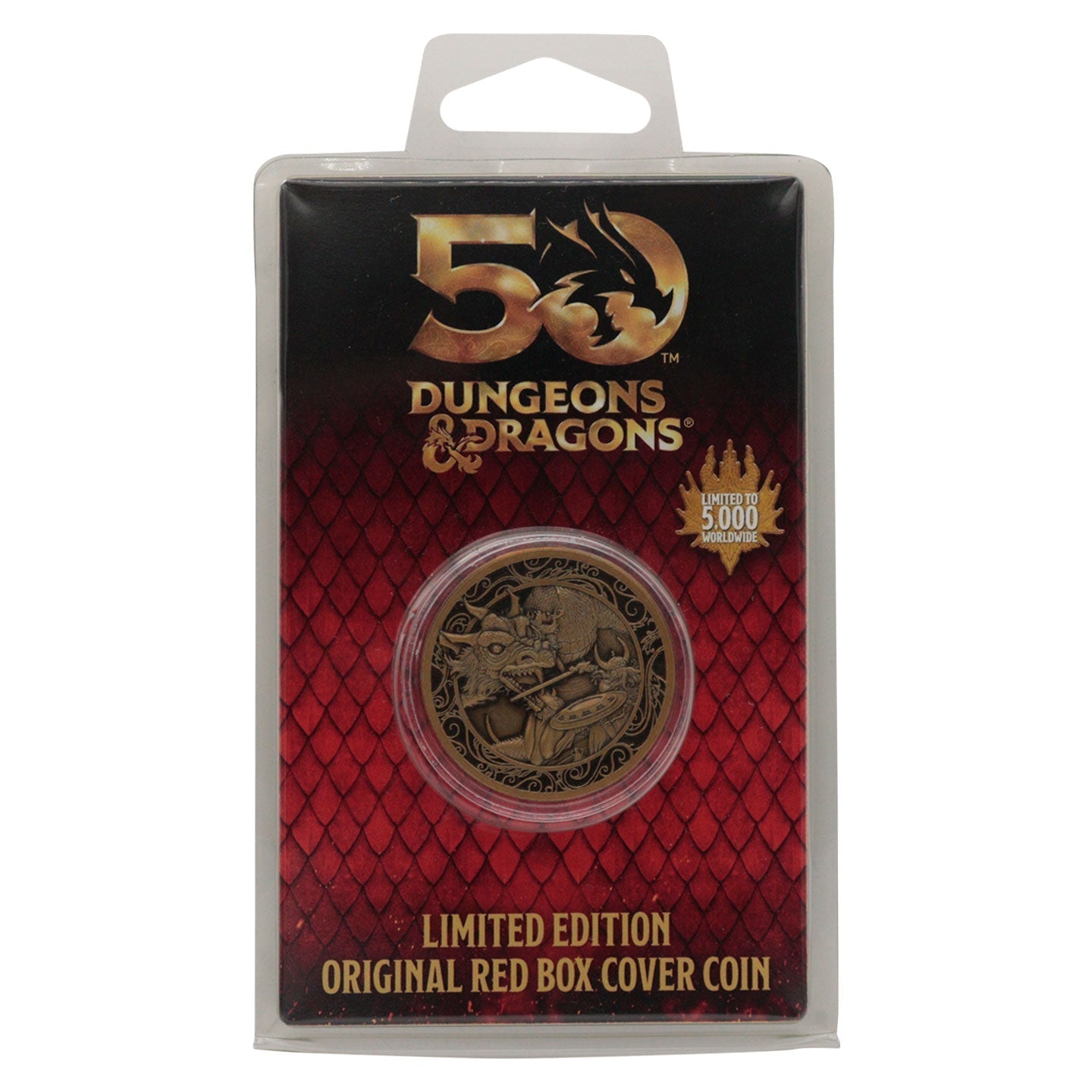 Pièce collector Dungeons & Dragons - 50th Anniversary Antique Gold
