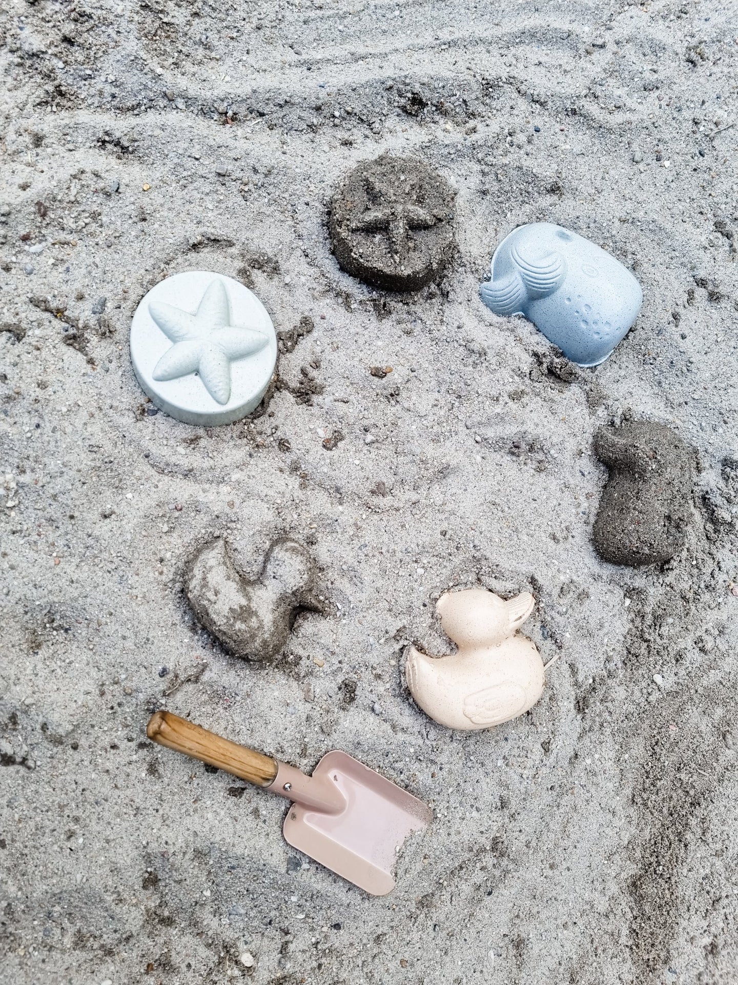 Set di stampi per sabbia per anatra