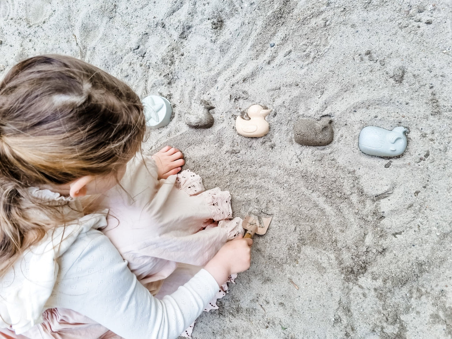 Set di stampi per sabbia per anatra