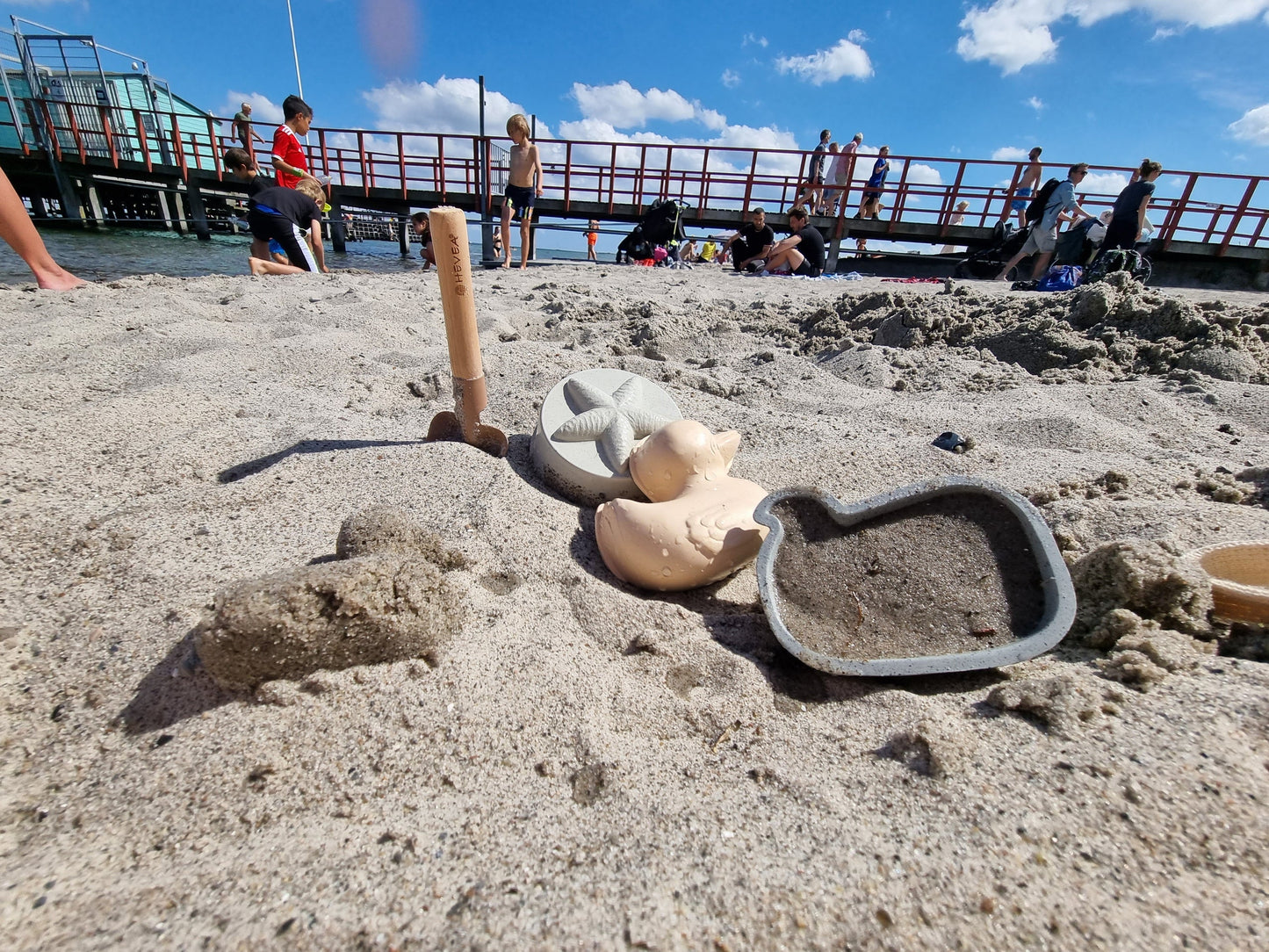 Set di stampi per sabbia per anatra