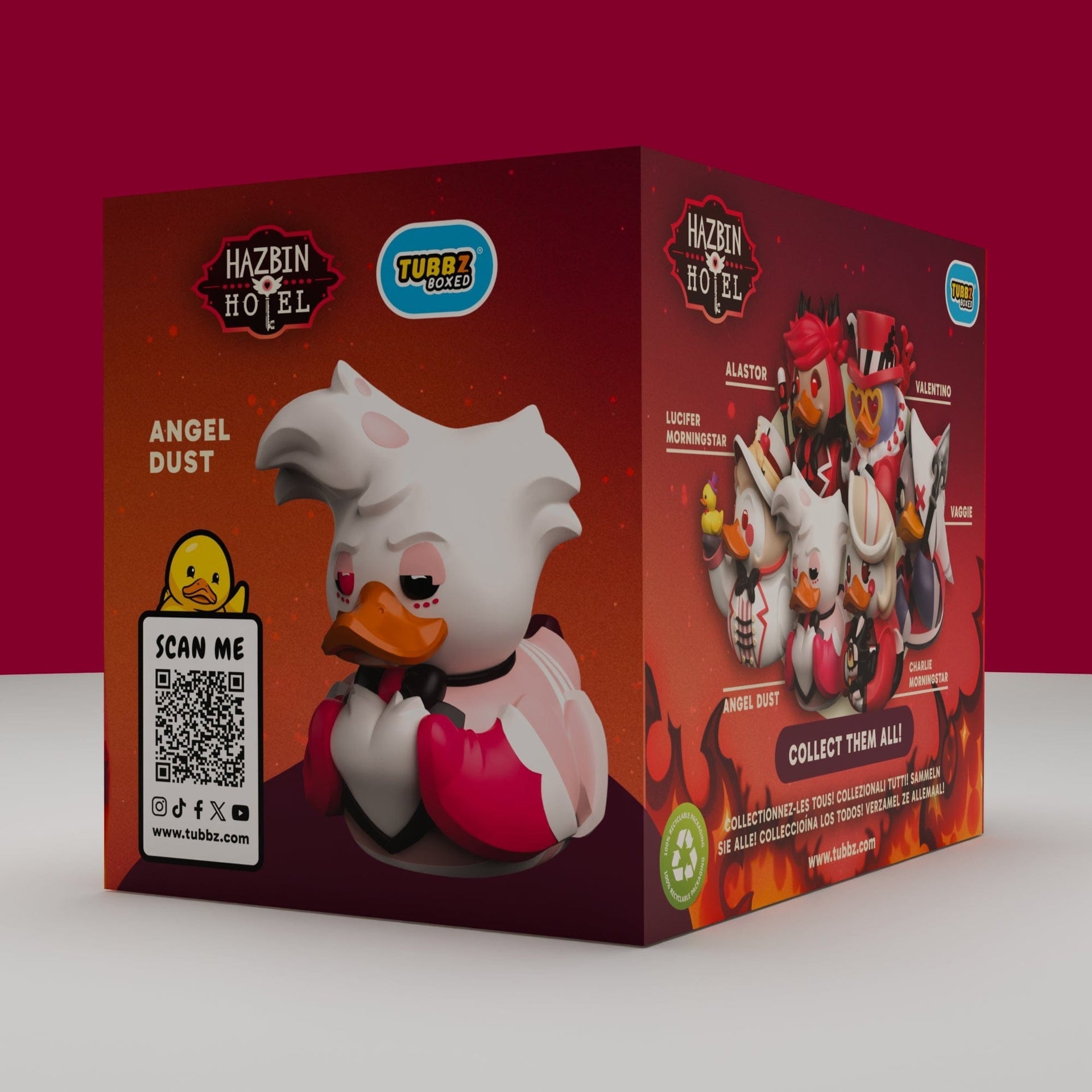 Canard Hazbin Hotel: Angel Dust TUBBZ (Boxed Edition) - vue 3