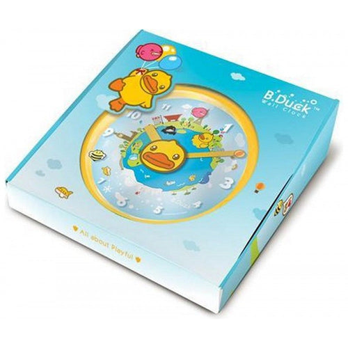 Horloge Murale Canard Jaune