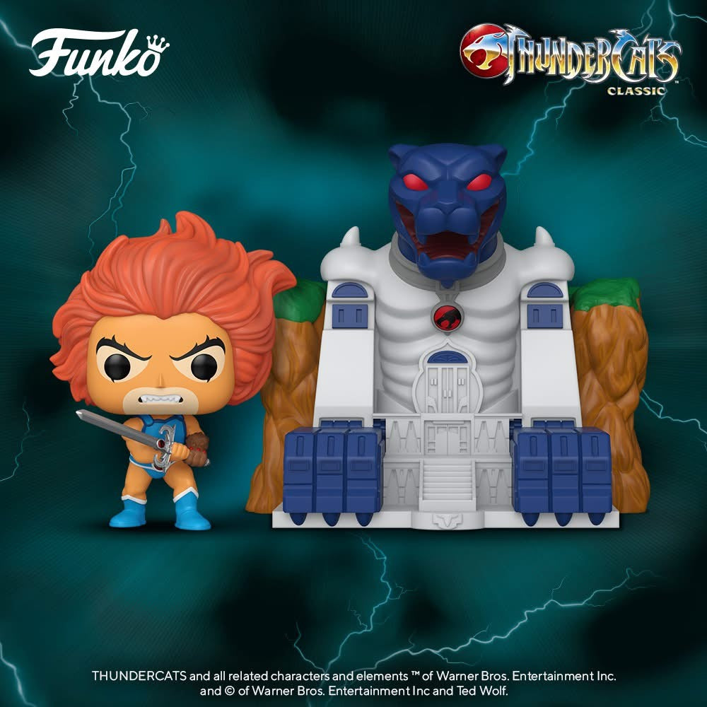 Funko Pop! Town Lion-O avec Cat's Lair