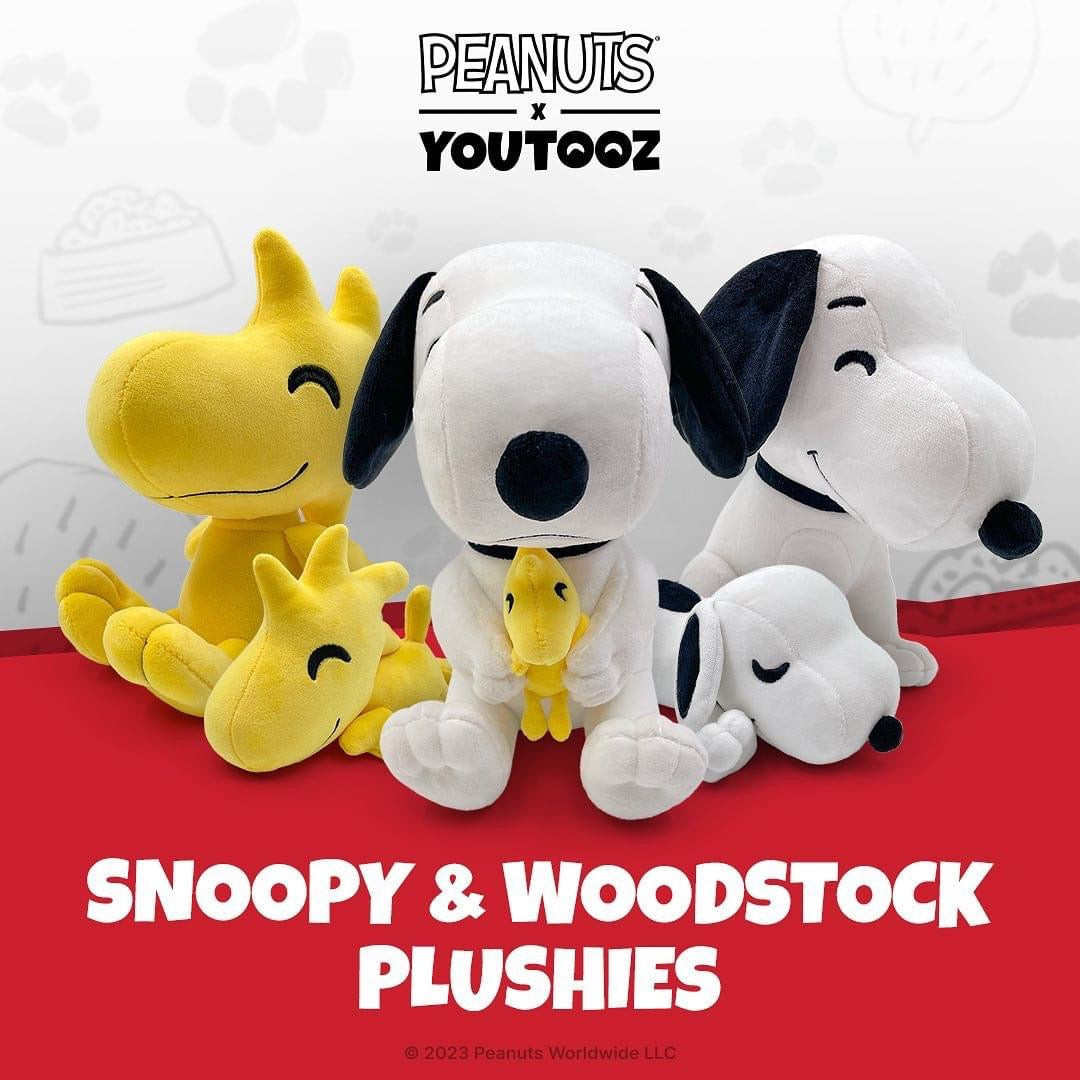 snoopy plush youtooz