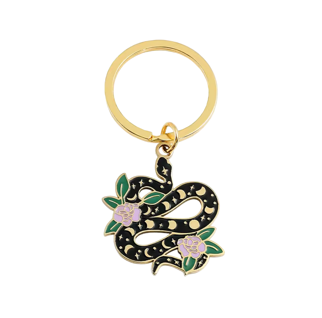 Porte-Clés Serpent Lunaire