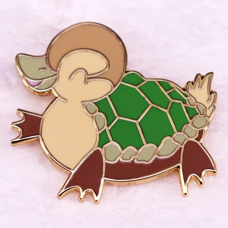 Pins Canard Tortue Canard de Bain CoinCaillerie