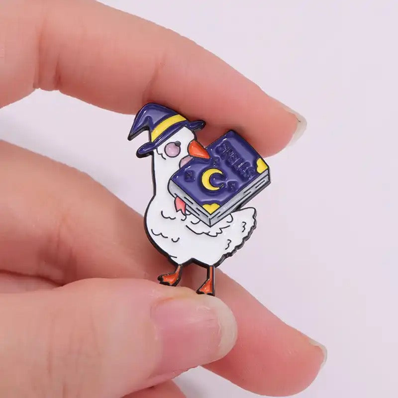 pins canard blanc sorcier cdb 