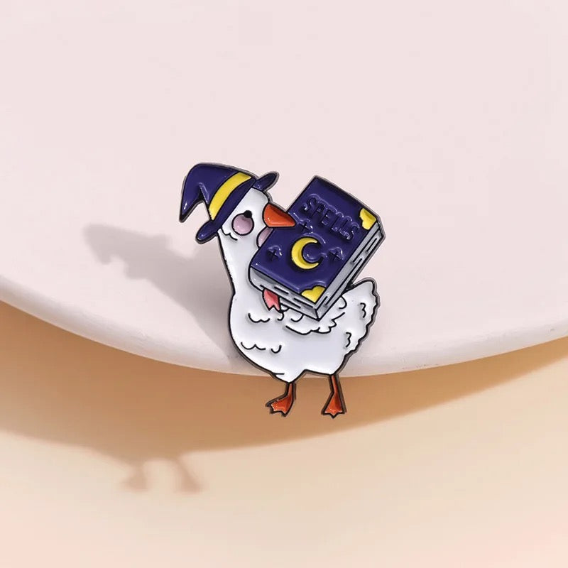 pins canard blanc sorcier cdb 