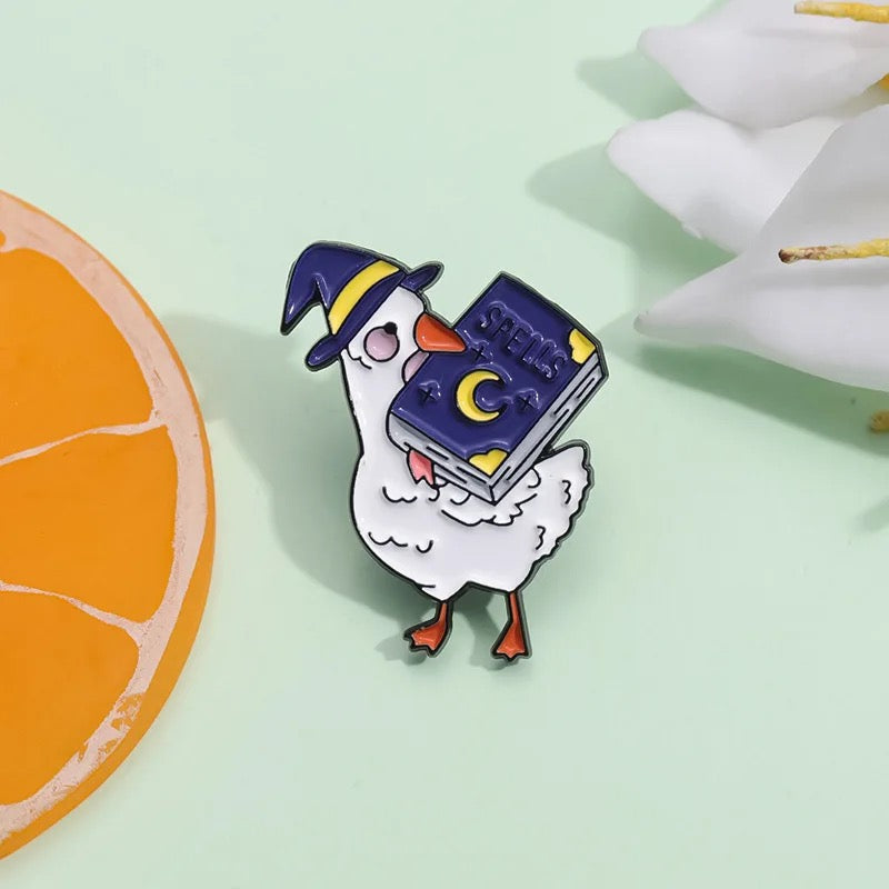 pins canard blanc sorcier cdb 