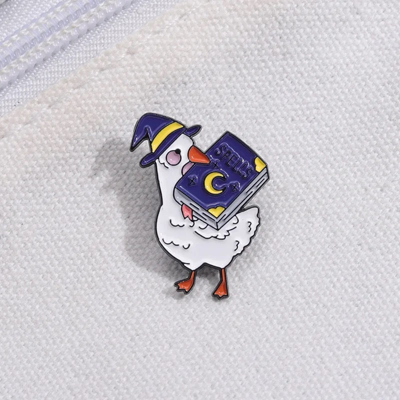 pins canard blanc sorcier cdb 