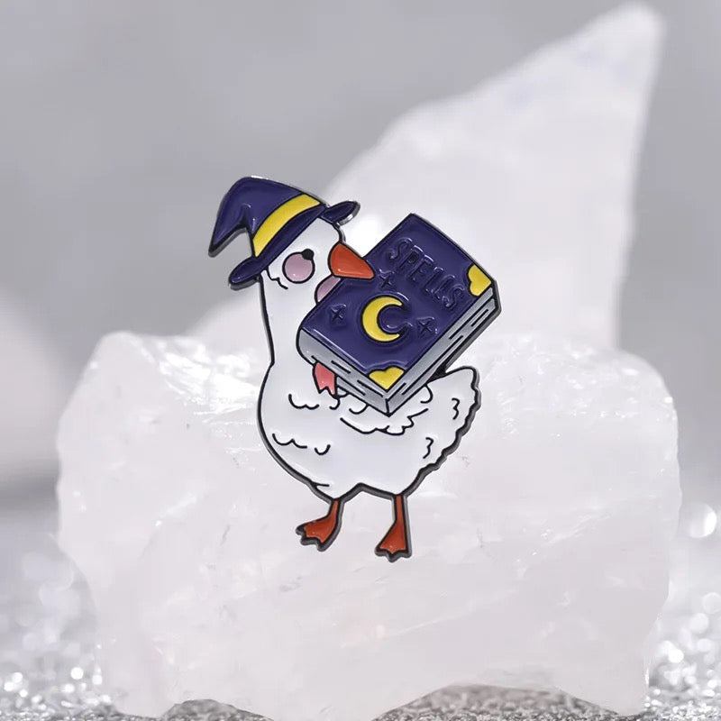 pins canard blanc sorcier cdb 