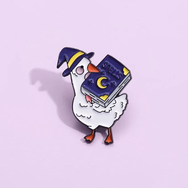 pins canard blanc sorcier cdb 