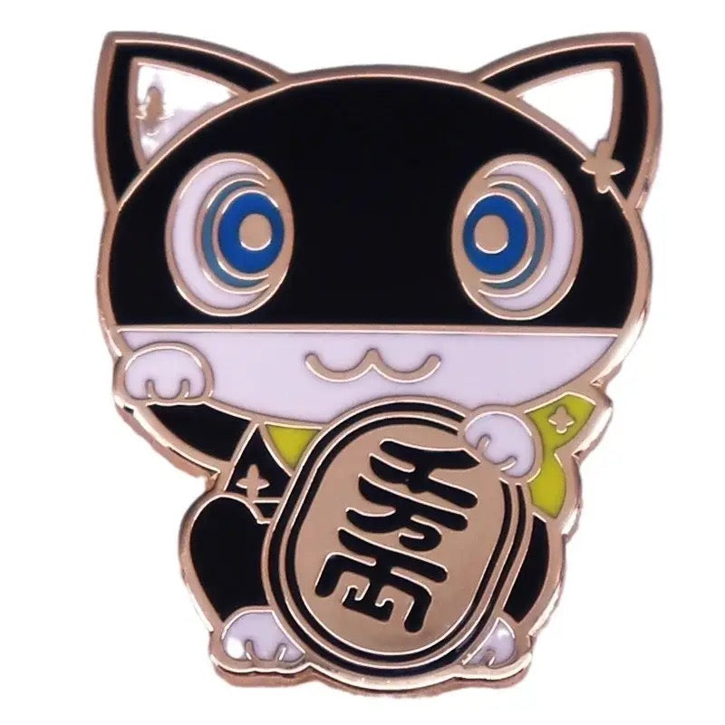 Pin's Chat Chanceux Anime - le Chat Chanceux