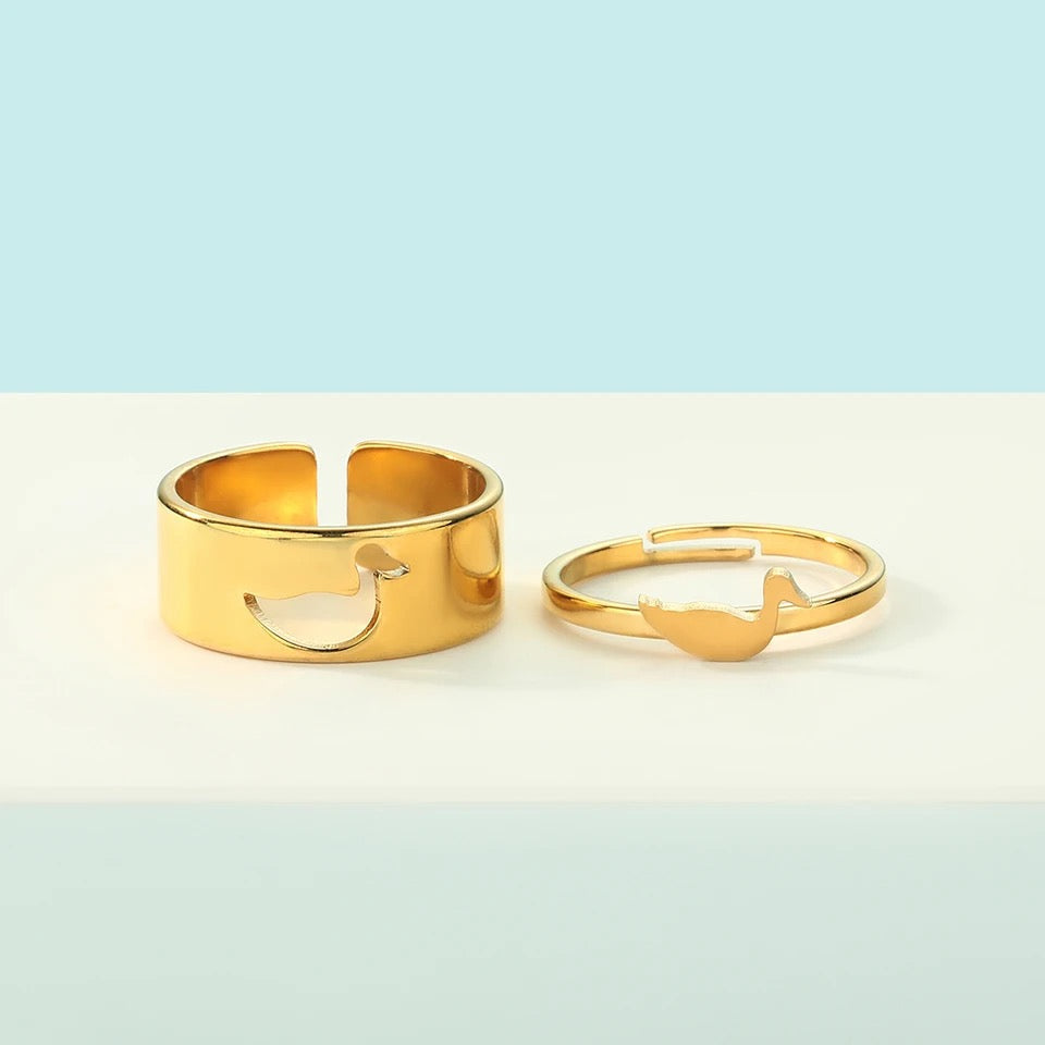 Bagues Couple Canard – vue produit 3