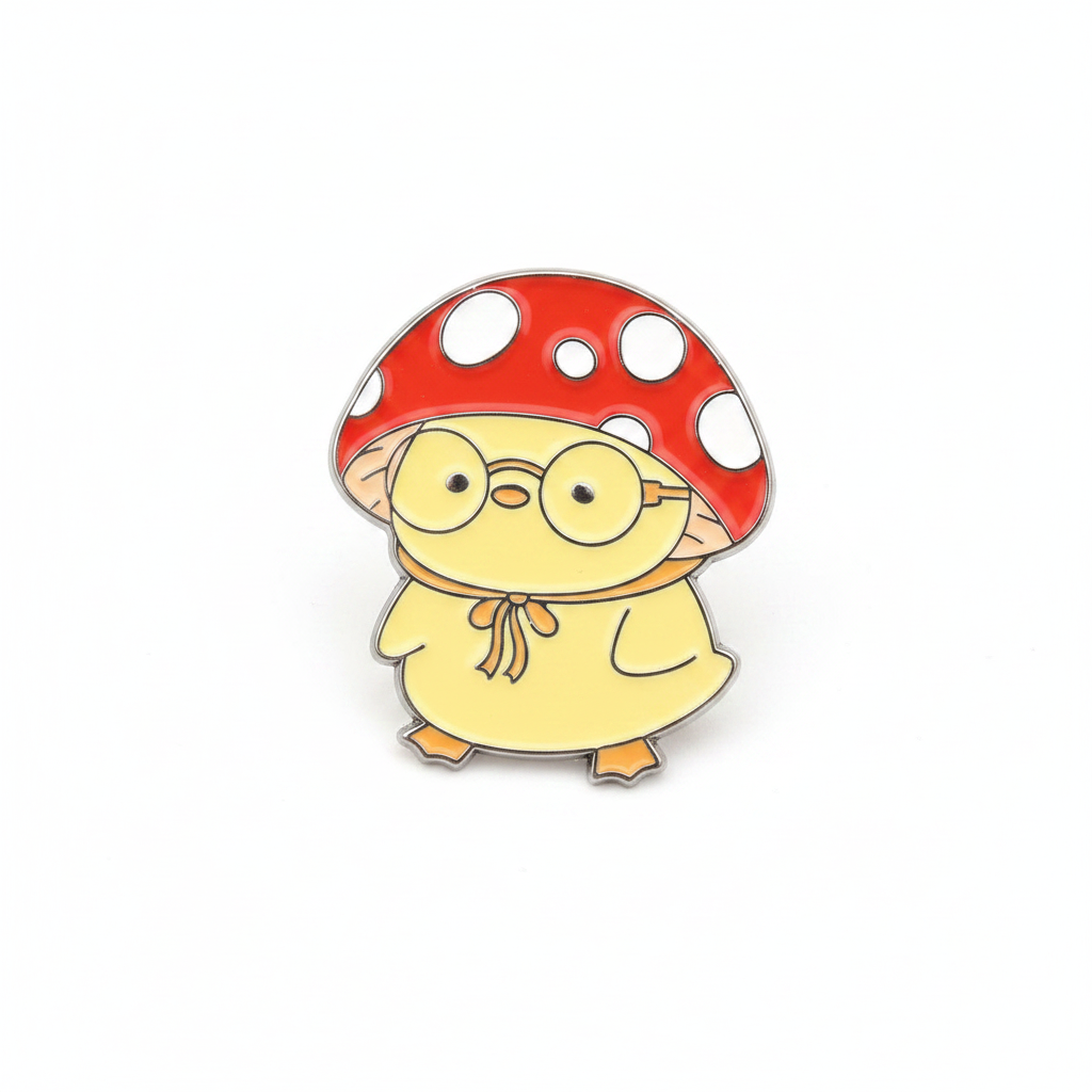 Pin’s Canard Jaune Champi