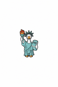 Pin’s Oie « Liberty Honk »