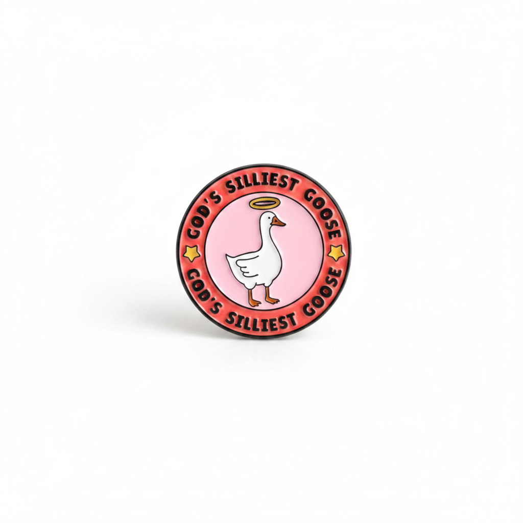 Pin’s Oie « God's Silliest Goose »