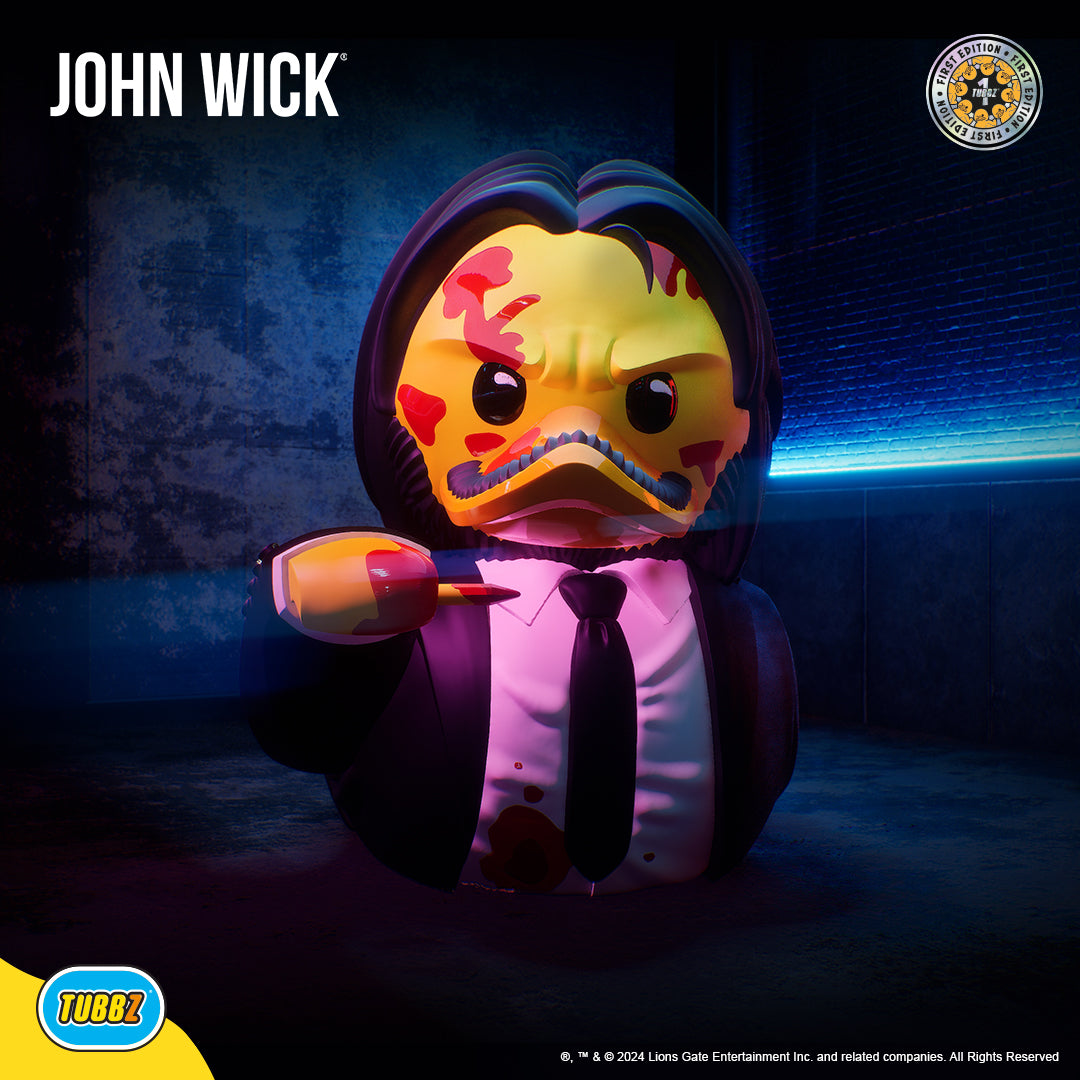 Canard John Wick avec Crayon (First Edition) TUBBZ CoinCaillerie