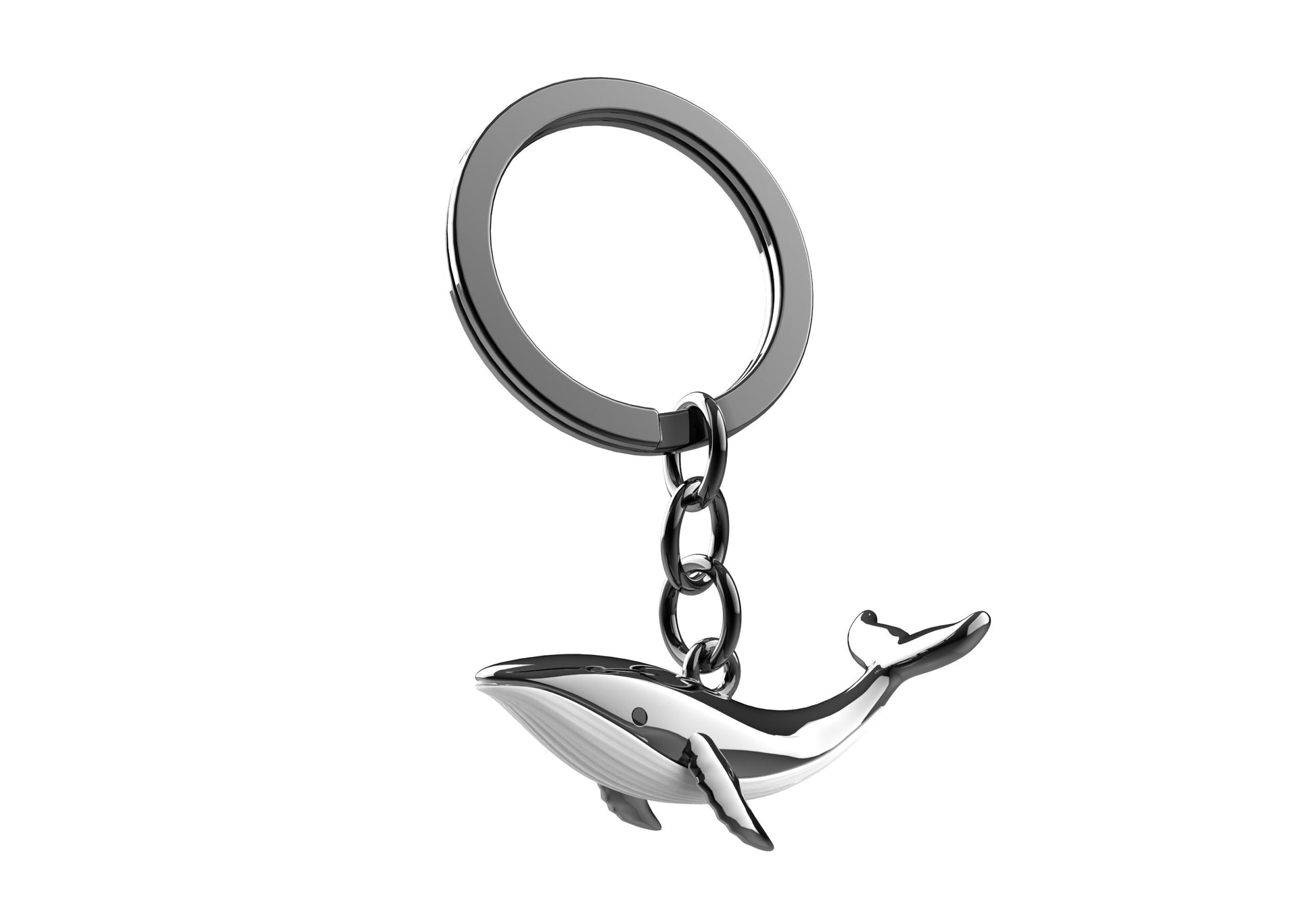 Porte clés Baleine Meta[l]morphose CoinCaillerie