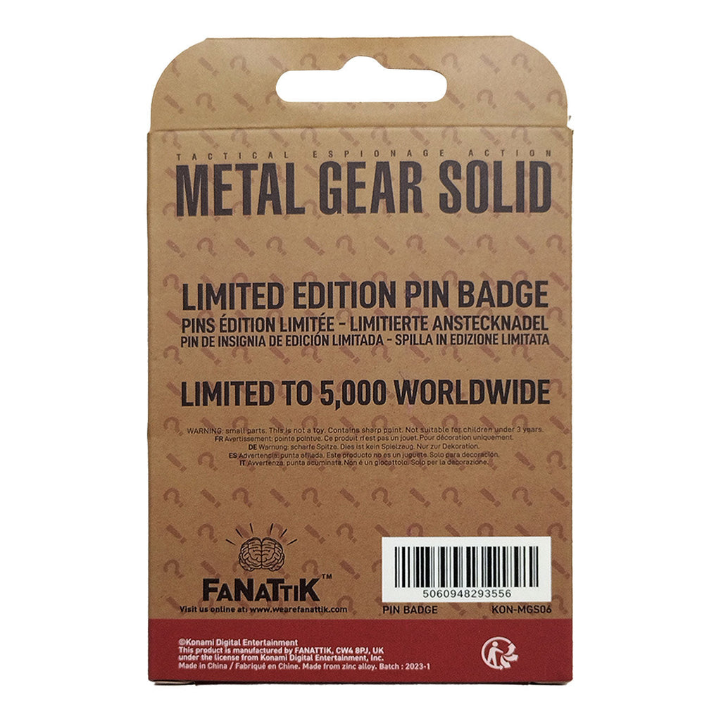 Pin’s Metal Gear Solid  - Foxhound