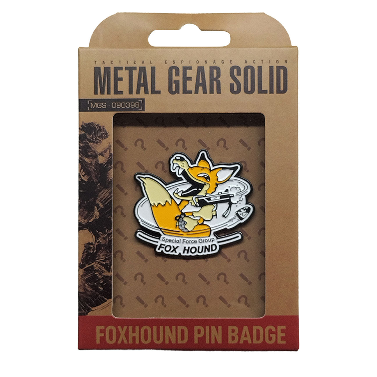 Metall-Anstecker Metal Gear Solid - Foxhound