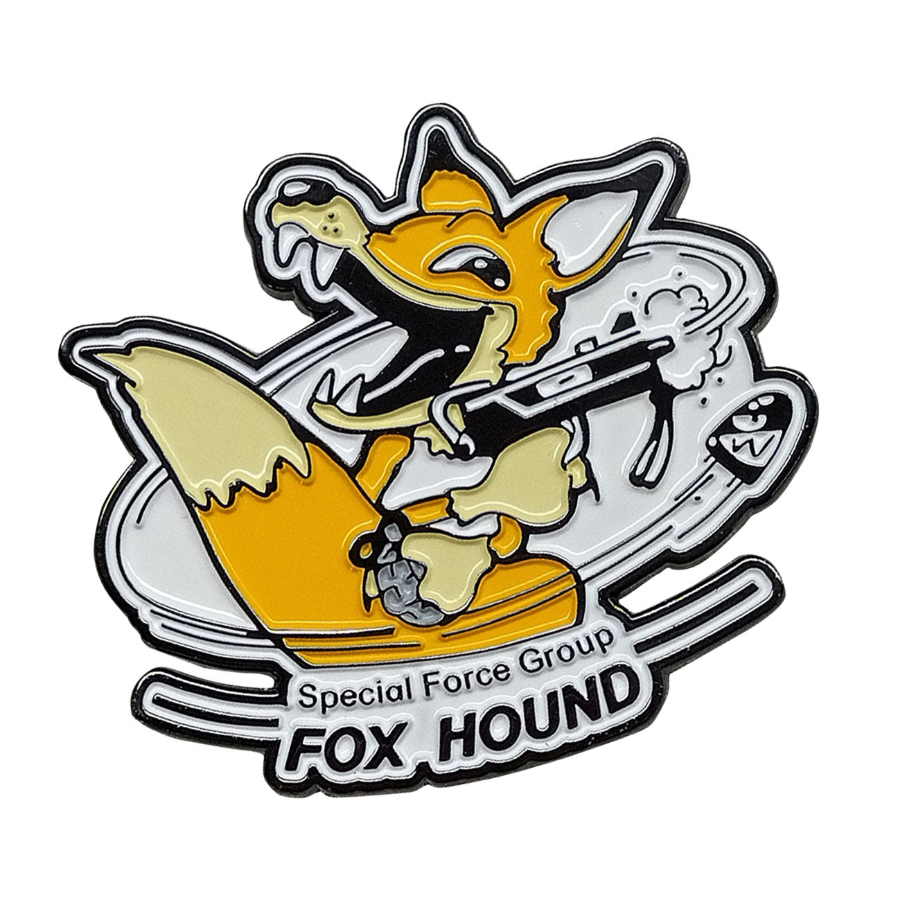 Metall-Anstecker Metal Gear Solid - Foxhound