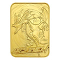 Carte métal collector Yu-Gi-Oh! - 24K Gold Plated Harpie Pet Dragon