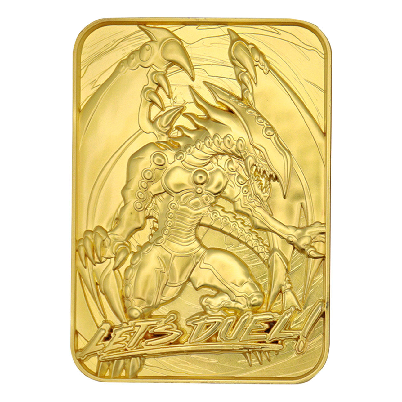 Carte métal collector Yu-Gi-Oh! - 24K Gold Plated Gandra the Dragon of Destruction