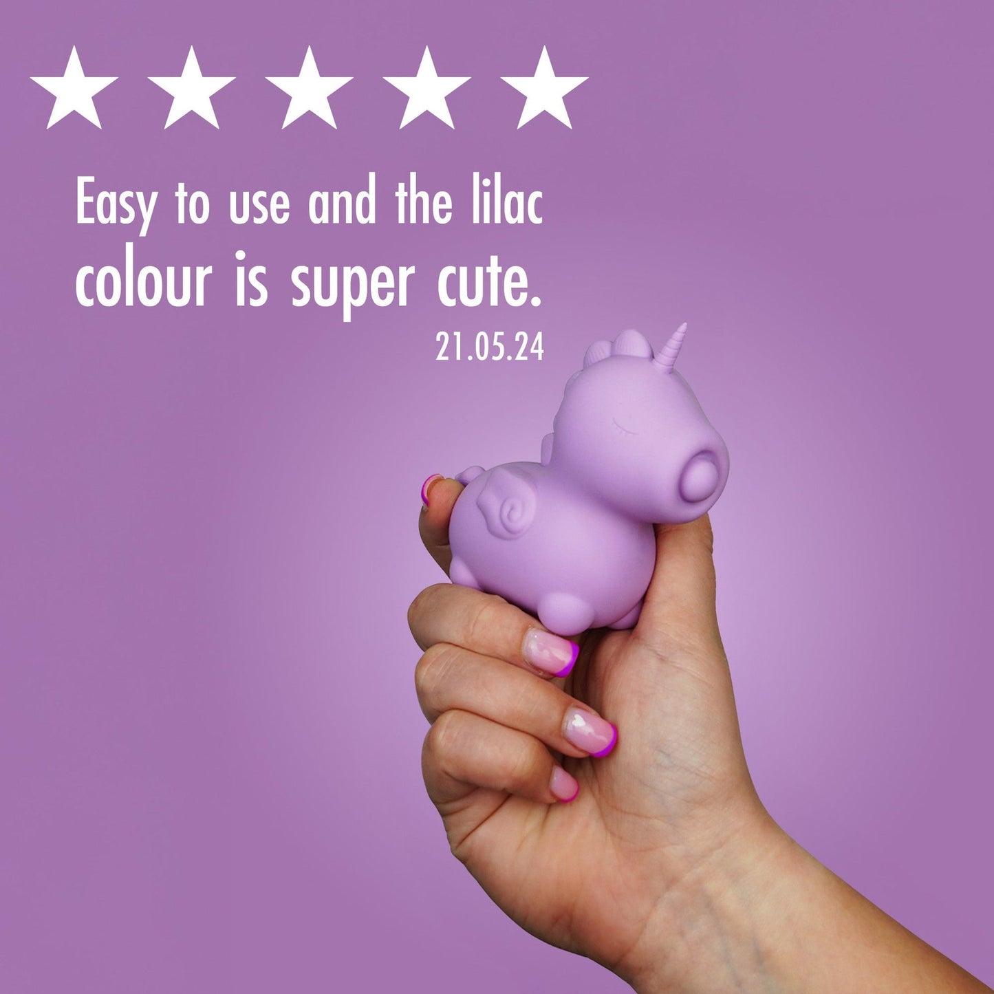 Karma Lilac Massaging Clitoral Vibrator